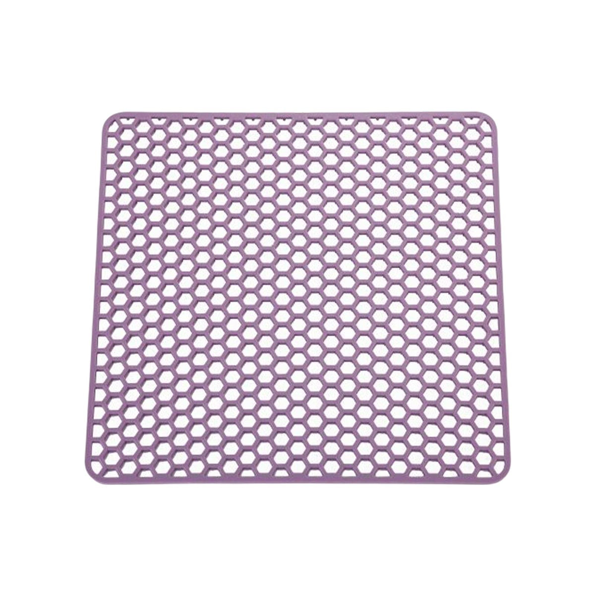 Maxbell Heat Resistant Non Slip Drying Mat Anti Scalding Mat for Kitchen Purple