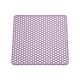 Maxbell Heat Resistant Non Slip Drying Mat Anti Scalding Mat for Kitchen Purple