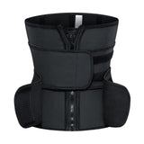 Maxbell Waist Trainer Shaper Belt Tummy Control Tightener for Women Adults Unisex XS Black