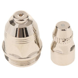 Max Plasma Electrode and Nozzle Tip for LGK100/LGK80/CUT100 Electrode+1.7mm Tip