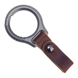 Maxbell Outdoor Titanium Car Key Chain with Key Ring Hang Buckle Tool
