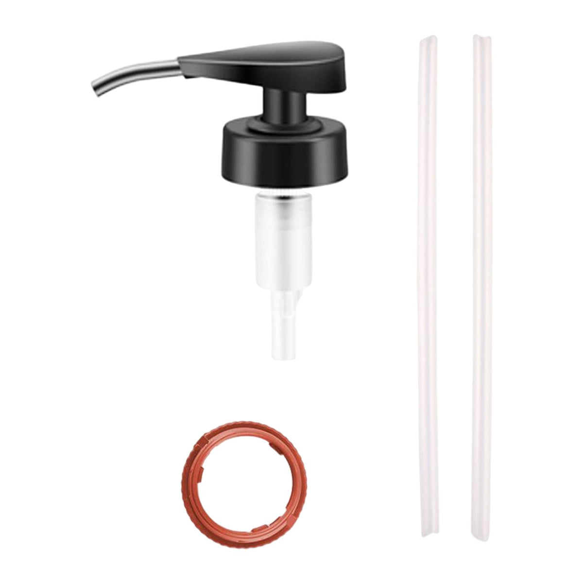 Maxbell Household  Portable Syrup Bottle Nozzle Oil Sprayer Nozzle Black