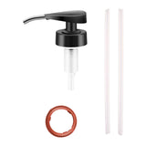 Maxbell Household  Portable Syrup Bottle Nozzle Oil Sprayer Nozzle Black