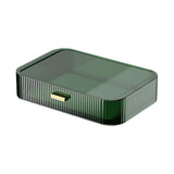 Maxbell Luxury Desktop Cosmetics Storage Holder Display for Bedroom Home Countertop Green