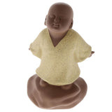 Max Sand tea pet ceramic sami monk purple sand home gifts crafts yellow - Aladdin Shoppers