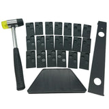 Maxbell Laminate Wood Flooring Installation Kit Tapping Block, Pull Bar and Spacers