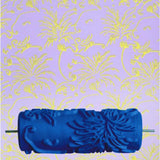 Max 5'' Embossed Paint Roller Sleeve Wall Stencil Brush Flower Pattern Decor #12