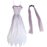 Max Halloween Zombie Ghost Bride Costume Dress Cosplay Halloween Fancy Dress