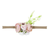 Max Baby Girl's Headbands for Newborn Infant Toddler Hairbands for Photograph Light pink