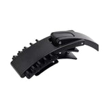 Maxbell Fitness Lever Buckle Belt Durable Professional for Training Exercise Women Black