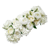 Maxbell Artificial Flower Wall Panels Silk Rose Flower for Wedding T Station