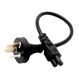 Maxbell Maxbell AU 3 Pin Connector to C5 Power Cord Cable 71inch Stable Performance Replaces