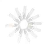 Max 12 Pieces Empty 360 Rotation Spray Refillable Bottle Atomizer Transparent