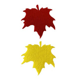 Max Maple Leaf Shape Coaster Cup Pad Non-woven Fabric Dinner Coffee Dish Tray
