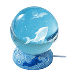 Maxbell Creative Night Light Glowing with Base for Christmas Living Room Bedroom dolphin