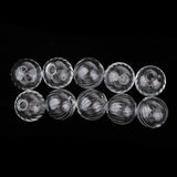 Maxbell Hand-made Glass Ball Covers Bottle Charms Pendant DIY Jewelry Makings 16mm