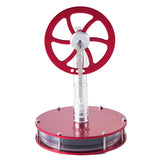 Maxbell Low Temperature Flywheel Stirling Engine Motor Steam Heat Model Red