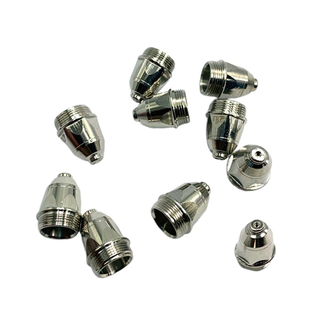 Max P80 Plasma Cutting Nozzles 10pcs of set P80 1.3
