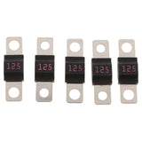 Max Maxb Flat Metal Fuse Slow Bolt Fuses Car Audio Power High Current Fuses 32V 125A
