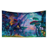 Maxbell Magic Style 3D Printed Wall Hanging Tapestry Window Curtains 200 x 150cm