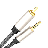 Maxbell Audio Video Cable RCA to 3.5mm Digital Coaxial Cable for Home Stereos HDTV 50cmx1cmx1cm