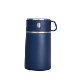 Maxbell Portable Soup Lunch Containers for Hot Food Vacuum Insulated Flask Blue