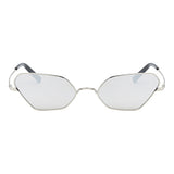 Max Cat Eye Sunglasses Women Metal Frame Fashion Glasses Eyeglasses UV400 Silver