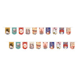 Maxbell Cat String Flag 20Pcs 8x12 Flags Banner Bunting for Izakaya Window Decor StyleC