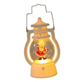 Maxbell Vintage Style Christmas Lanterns Light Hanging Ornament for Home Indoor Santa