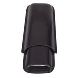 Max 2 Tube Cigar Holder Case Cigar Humidor Black Gift for Friend Groomsmen