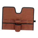 Maxbell Canvas Bartender Kit Bag Cocktail Tool bag Accessories for Home Indoor Brown
