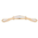 Max Classic Wardrobe Door Handles White &Golden Size_8