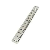 Maxbell 39" Fish Ruler for Boat Accurate 6mm Thickness High Density for Sailboats beige black