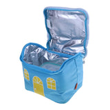 Maxbell Portable Insulated Lunch Box Cooler Storage Bag Carry Tote Container Blue