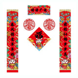 Maxbell Spring Festival Porch Sign Window Sticker for Spring Shopping Malls Decor Style B