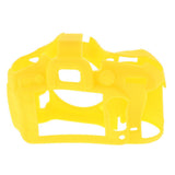 Max Silicone Protective Camera Body Case Cover for Nikon D7200/D7100  Yellow