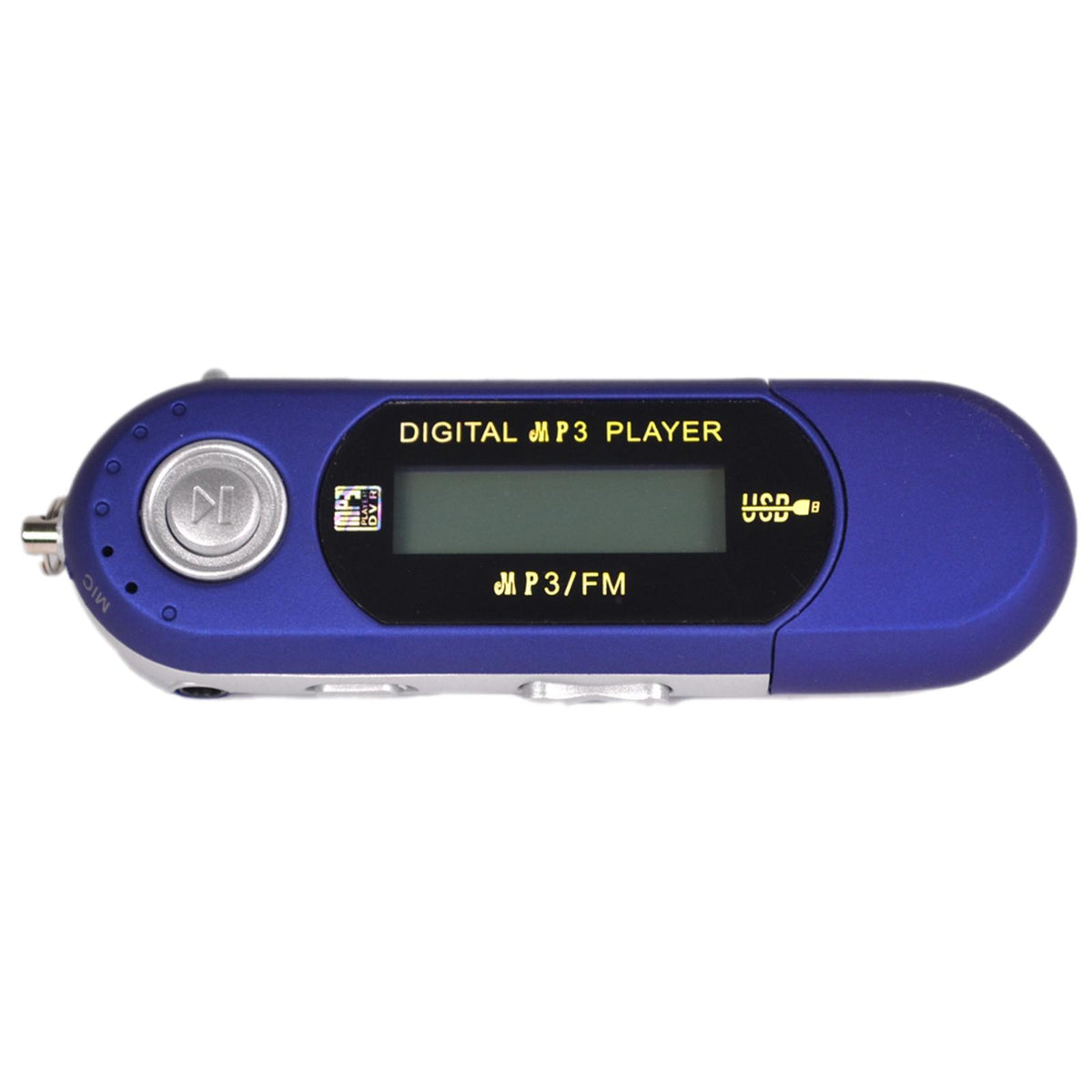 Maxbell 8GB USB MP4 MP3 Music Video Player Recording with FM Radio Blue