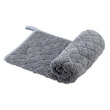 Maxbell cat Bed Mat Nonlsip Portable Cozy Washable Soft for Pet Cages bed L Gray