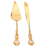 Maxbell Cake Serving Set Spatula Baking Tool Cake Cutting Set for Wedding Supplies Crown