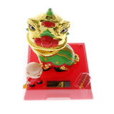 Maxbell Solar Powered Bobbling Swinging Dancing Lion Home/Office/Car Decor #C