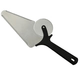 Maxbell 3 in 1 Stainless Steel Cake Pie Flan Server Slicer Pizza Wheel Cutter Party