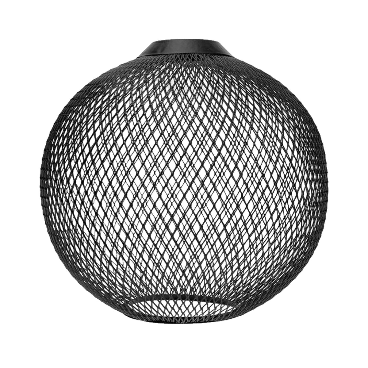 Maxbell Metal Pendant Lamp Shade Cover for Restaurant Kitchen Island Bedroom Black