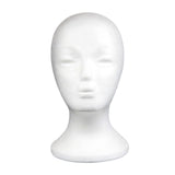 Maxbell Foam Mannequin Head Wig Display Mannequin Head Lightweight Manikin Foam Head Style G