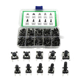 Maxbell 200Pcs Push Button Momentary Tactile Push Button for Light Lamp SMD