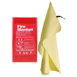 Maxbell Fiberglass Safety Fire Blanket Emergency Survival Flame Retardant 1.2x1.5m