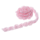 Max Cute Rose Flower Strap Charms for cell phone decorations, clothes pink