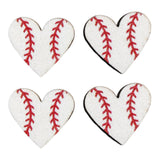 Maxbell 2 Pairs Sports Stud Earrings Unique Statement Earrings for Women Teens Gifts  Style G