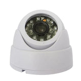 Max 1200TVL Dome Security Camera, Day Night Vision 24 Ir LEDs for Indoor, White