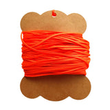 Maxbell Durable High Strength Flat Line for Scuba Dive Reel 15m Fluorescent Orange