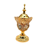 Maxbell Incense Holder Furnishings Incense Diffuser Censer for Home Desktop Gift Aureate